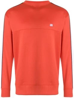 AMI Paris bicolor crew neck sweatshirt