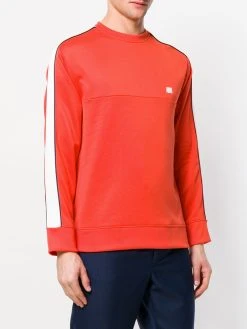AMI Paris bicolor crew neck sweatshirt