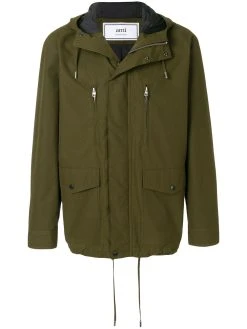 AMI Paris multi-pocket parka