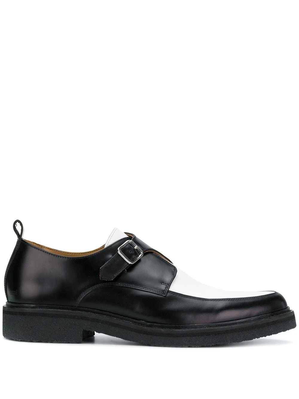 AMI Paris Première Qualité Monk creeper semelle en crêpe chaussures à boucles homme 1 AMI Paris monk creeper semelle en crêpe