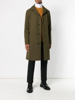 AMI Paris Manteau droit ceinturé Prix Exclusifs parkas homme 6 AMI Paris Manteau droit ceinturé