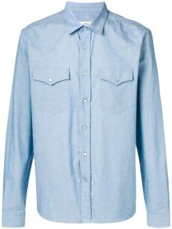 AMI Paris chemise à boutons pressions