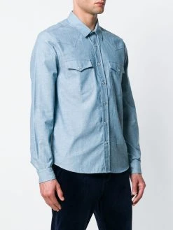 AMI Paris chemise à boutons pressions