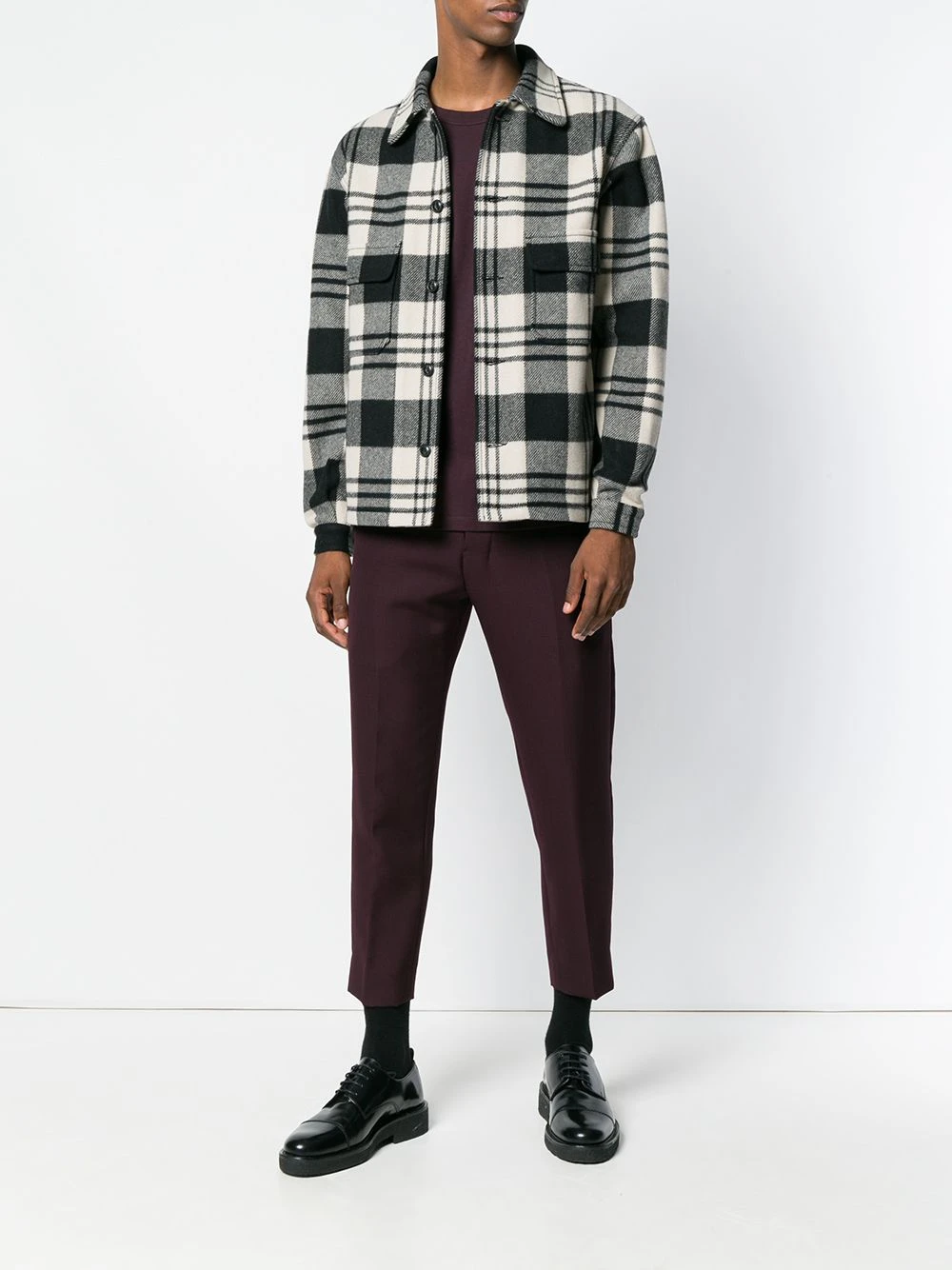 Rabais AMI Paris Pantalon cropped pantalons courts homme 2 AMI Paris pantalon cropped