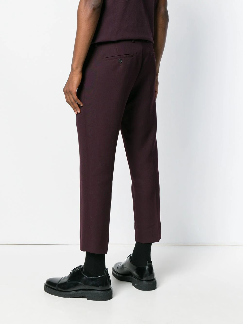 Rabais AMI Paris Pantalon cropped pantalons courts homme 4 AMI Paris pantalon cropped