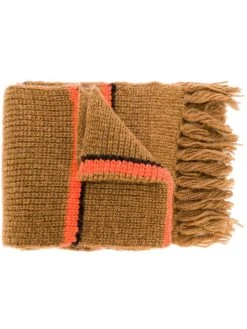 AMI Paris écharpe rayures bicolores