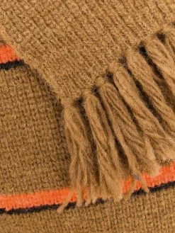 AMI Paris écharpe rayures bicolores