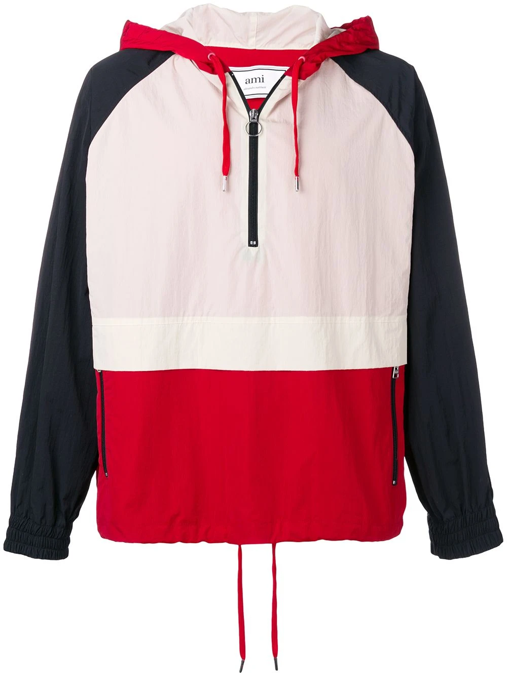 Meilleur Prix Garanti AMI Paris Vareuse semi zippée vestes à capuche homme 1 AMI Paris vareuse semi-zippée