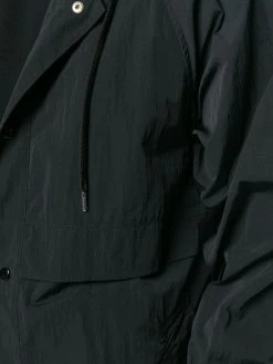 AMI Paris coupe-vent long à capuche