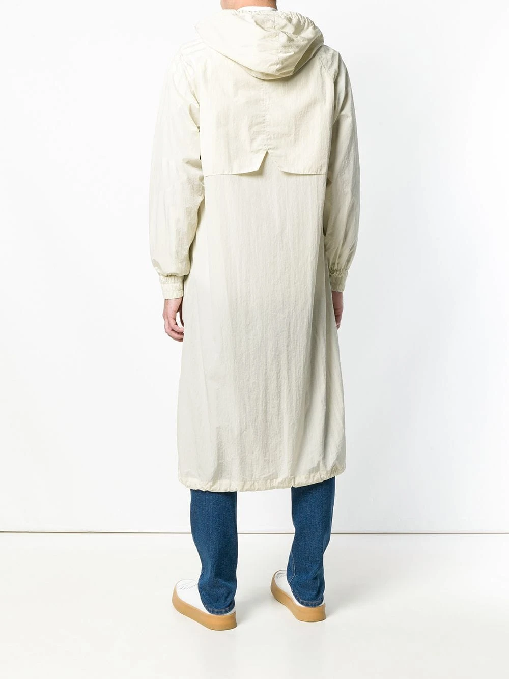 AMI Paris Prix Abordable Coupe vent long à capuche trenchs homme 4 AMI Paris coupe-vent long à capuche