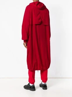 AMI Paris coupe-vent long à capuche