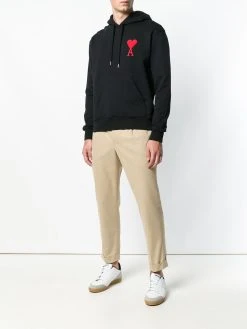 AMI Paris pantalon carotte à plis