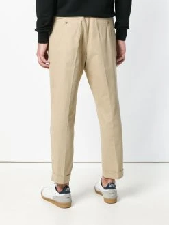 AMI Paris pantalon carotte à plis