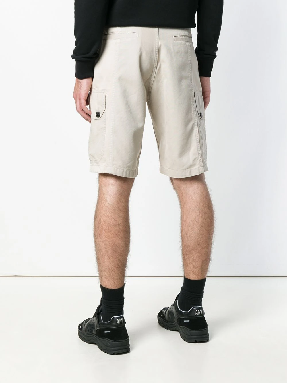 Rabais AMI Paris Bermuda patchwork bermudas homme 4 AMI Paris bermuda patchwork