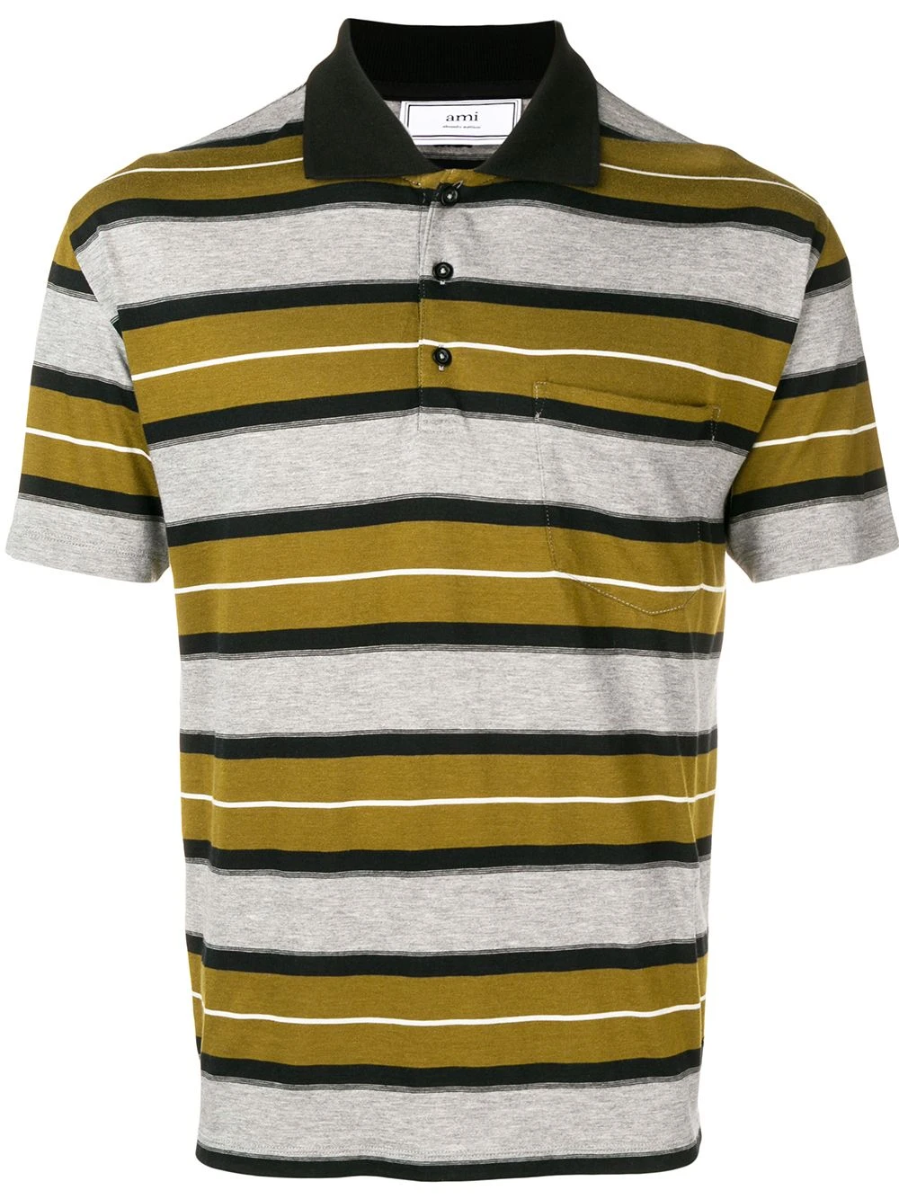 AMI Paris Polo rayé Discount En Ligne polos homme 1 AMI Paris polo rayé