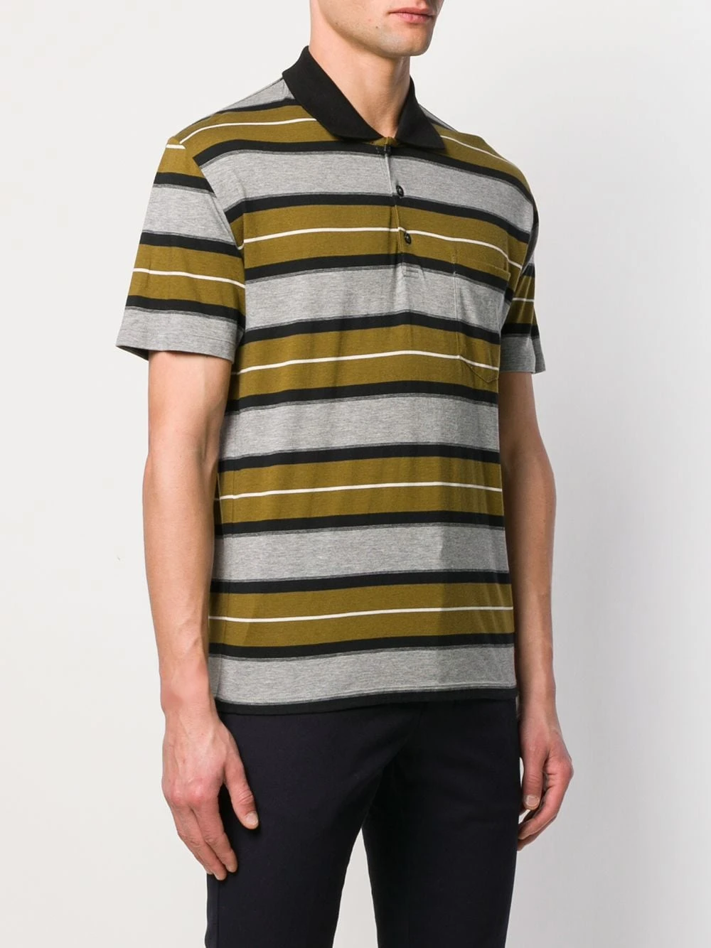 AMI Paris Polo rayé Discount En Ligne polos homme 3 AMI Paris polo rayé