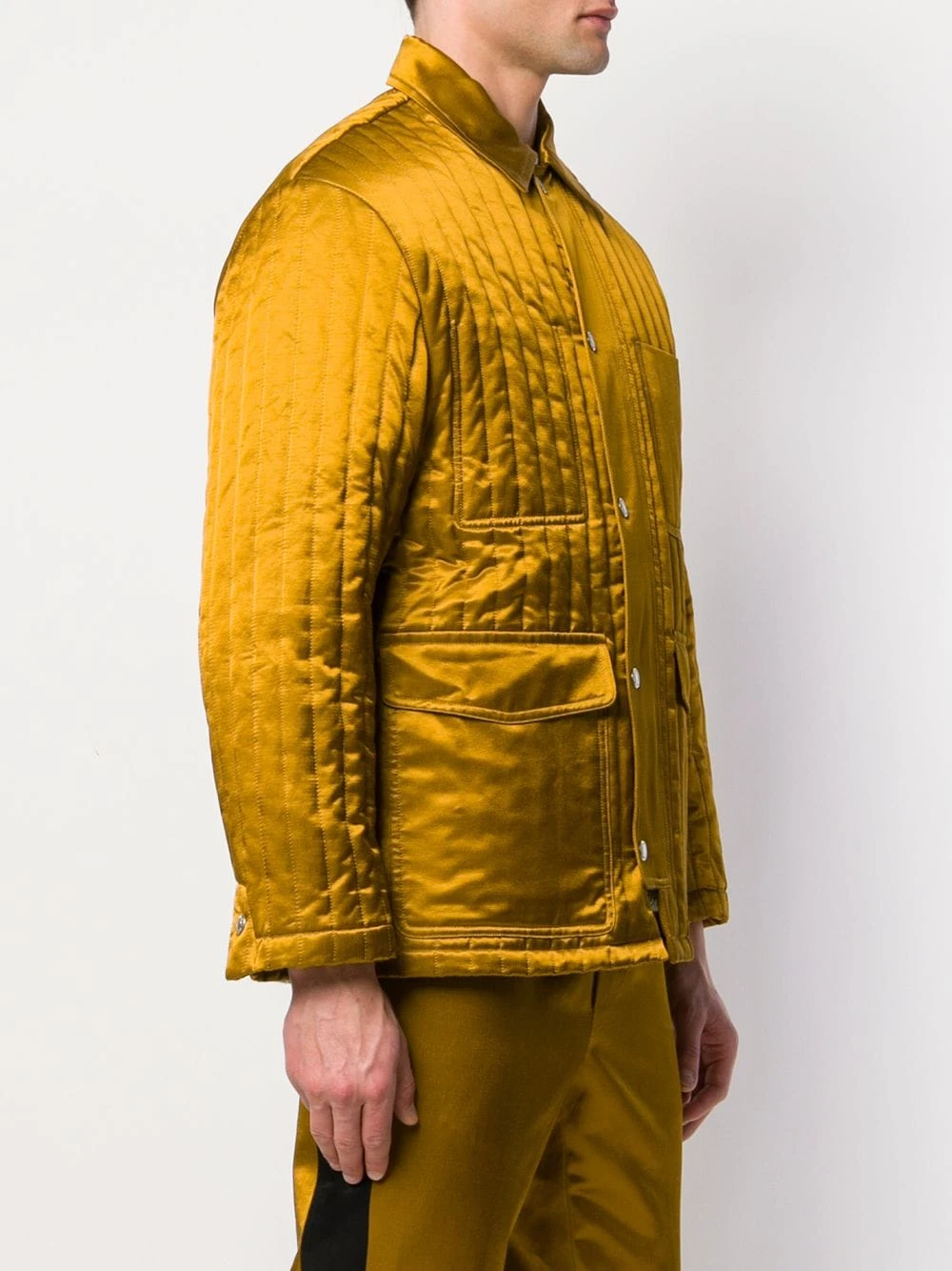 50% Off De Vente AMI Paris Veste matelassée poches plaquées vestes légères homme 3 AMI Paris veste matelassée poches plaquées