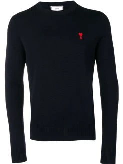 AMI Paris pull à patch logo