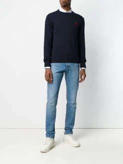 AMI Paris pull à patch logo