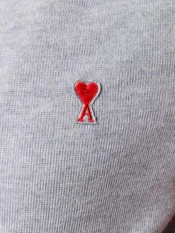 AMI Paris Première Qualité Sweat à logo brodé pulls homme 9 AMI Paris sweat à logo brodé