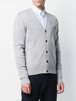AMI Paris Cardigan à patch Ami De Cœur Prix De Rêve cardigans homme 7 AMI Paris cardigan à patch Ami De Cœur
