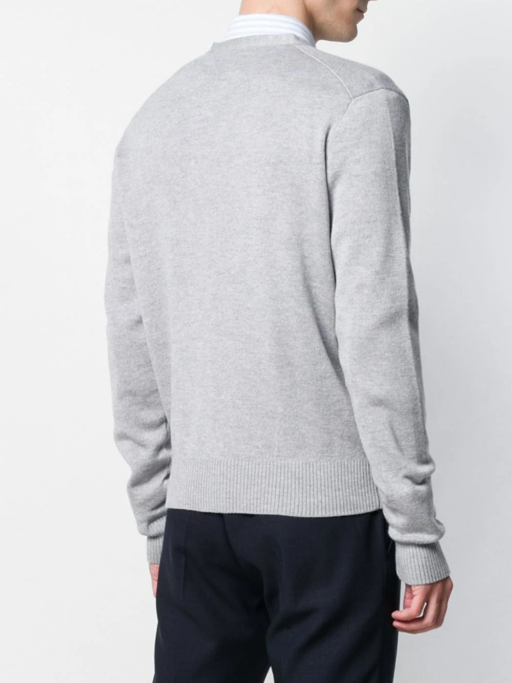 AMI Paris Cardigan à patch Ami De Cœur Prix De Rêve cardigans homme 4 AMI Paris cardigan à patch Ami De Cœur