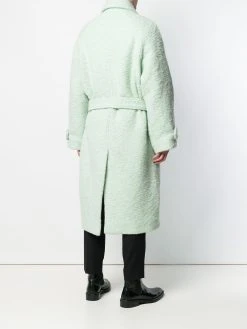 AMI Paris Promos Manteau à taille ceinturée pardessus homme 8 AMI Paris manteau à taille ceinturée