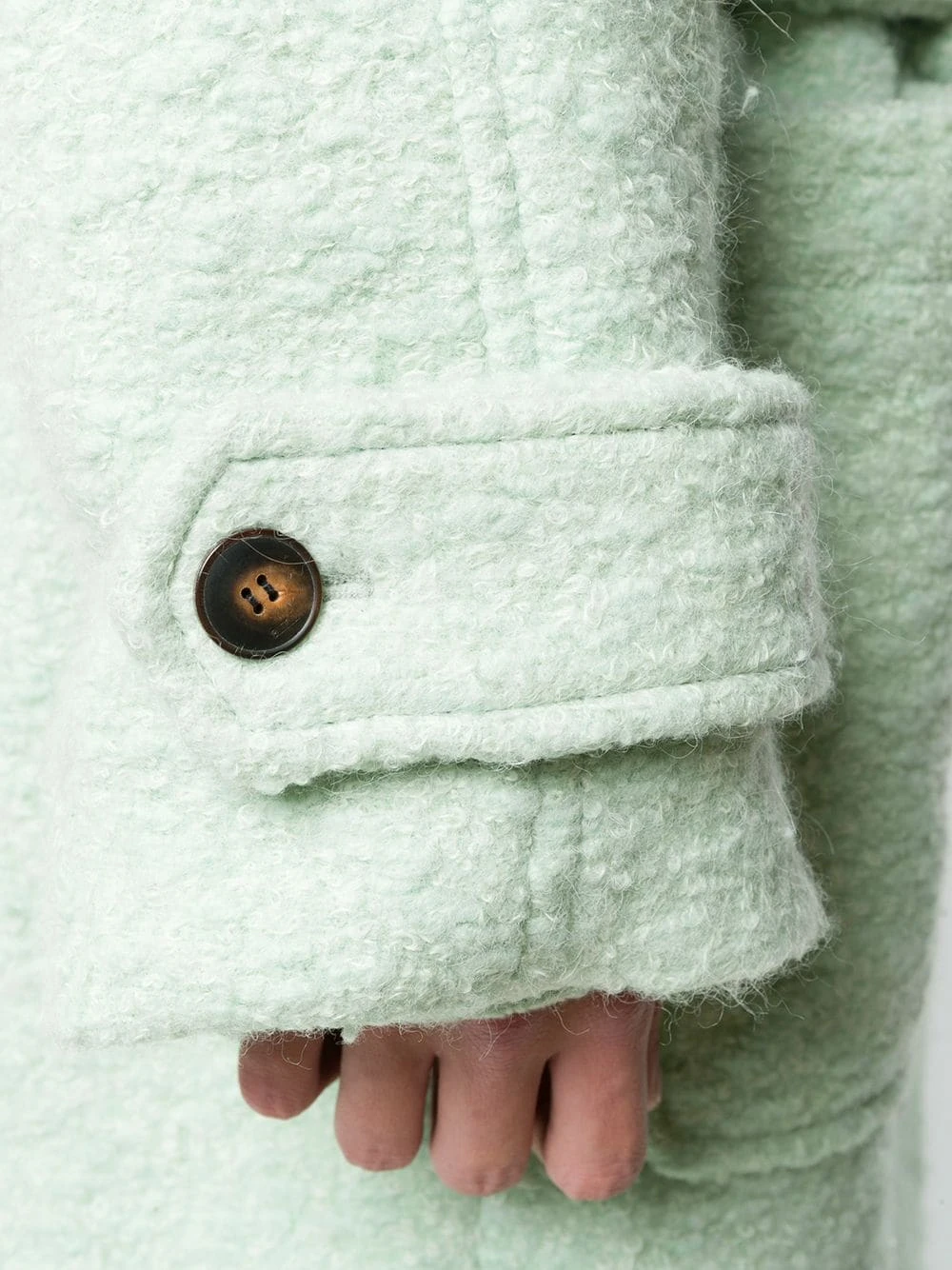 AMI Paris Promos Manteau à taille ceinturée pardessus homme 5 AMI Paris manteau à taille ceinturée