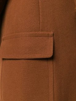 Soldes En Ligne AMI Paris Manteau long à poches plaquées manteaux à simple boutonnage femme 9 AMI Paris manteau long à poches plaquées