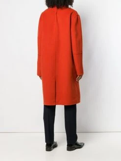 AMI Paris manteau à boutonnière devant