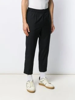 Produit de première qualité AMI Paris Pantalon cropped taille élastique pantalons courts homme 9 AMI Paris pantalon cropped taille élastique