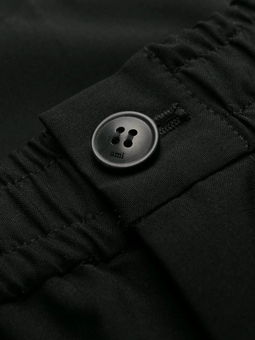 Produit de première qualité AMI Paris Pantalon cropped taille élastique pantalons courts homme 6 AMI Paris pantalon cropped taille élastique