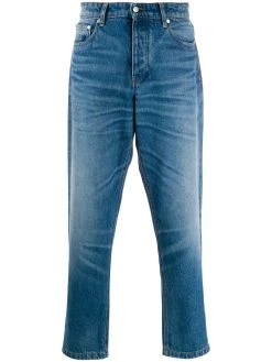 AMI Paris tapered five-pocket denim jeans