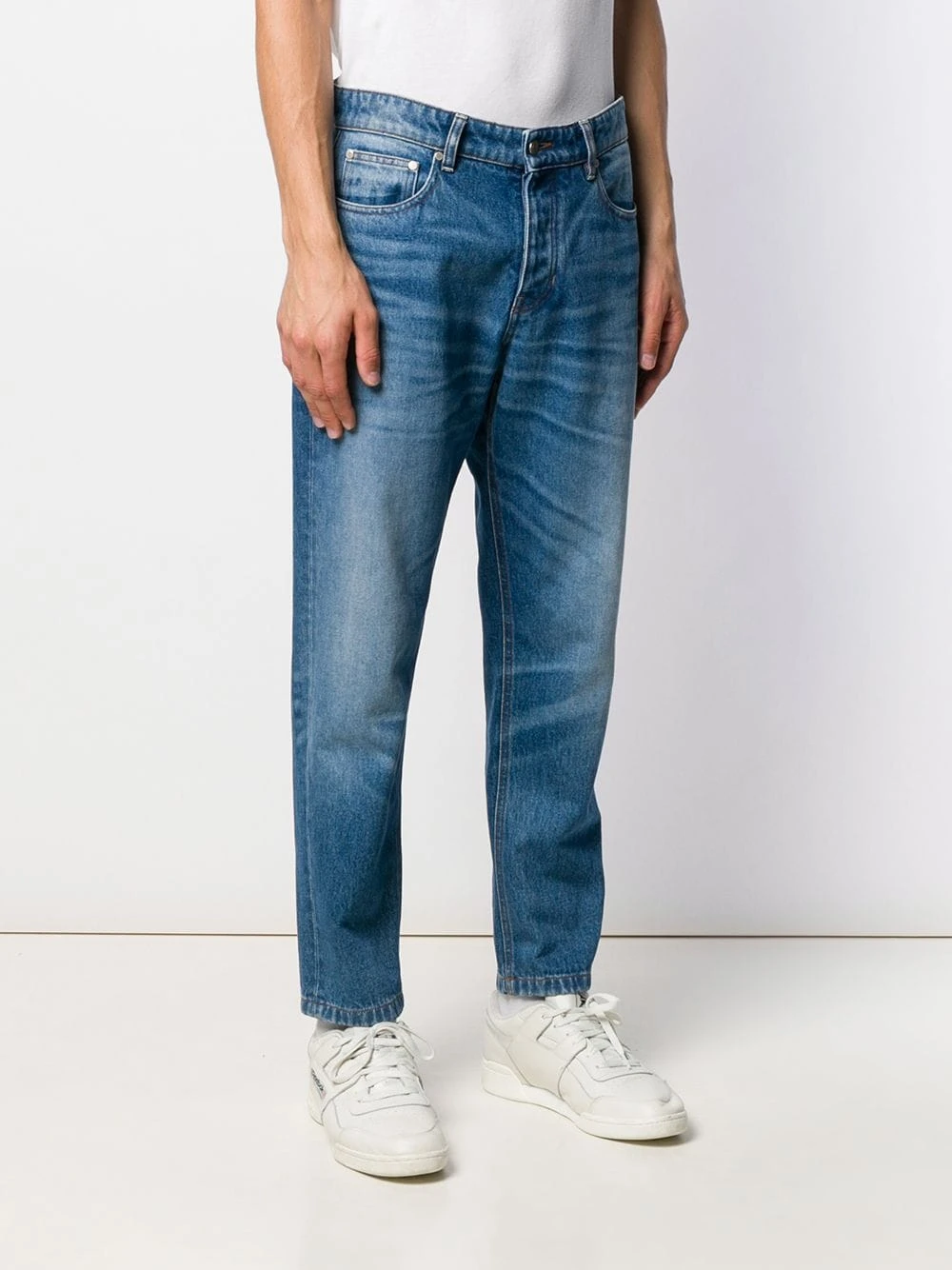 AMI Paris Tapered five pocket denim jeans Plus Bas Prix De Vente jeans fuselés homme 3 AMI Paris tapered five-pocket denim jeans