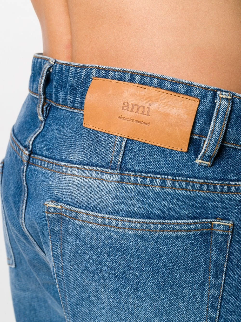 AMI Paris Tapered five pocket denim jeans Plus Bas Prix De Vente jeans fuselés homme 5 AMI Paris tapered five-pocket denim jeans