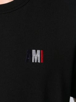 AMI Paris t-shirt à logo brodé