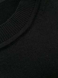 AMI Paris pull nervuré à encolure ras du cou