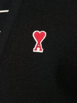 AMI Paris cardigan à patch logo Ami De Cœur