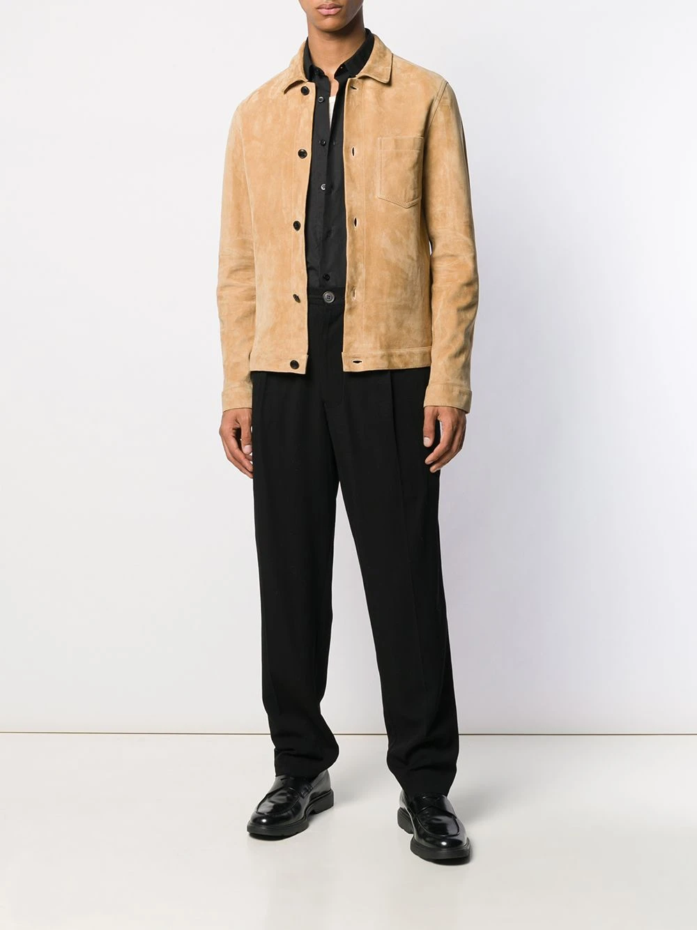 AMI Paris Surchemise en daim Prix Bradés surchemises homme 2 AMI Paris surchemise en daim