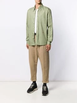 AMI Paris chemise à logo brodé