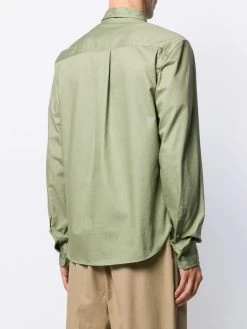 AMI Paris chemise à logo brodé