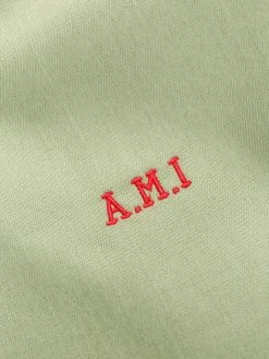AMI Paris chemise à logo brodé