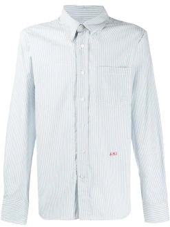 AMI Paris chemise à broderie A.M.I