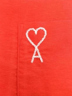 AMI Paris chemise à manches courtes Ami de Coeur