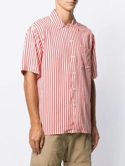 Prix De Lancement AMI Paris Chemise rayée à manches courtes chemises homme 9 AMI Paris chemise rayée à manches courtes