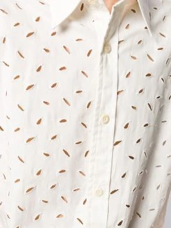 AMI Paris Haute Qualité Embroidered short sleeve shirt chemises homme 11 AMI Paris embroidered short-sleeve shirt