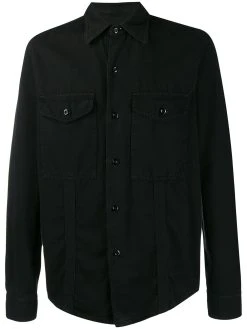 AMI Paris chest pockets overshirt