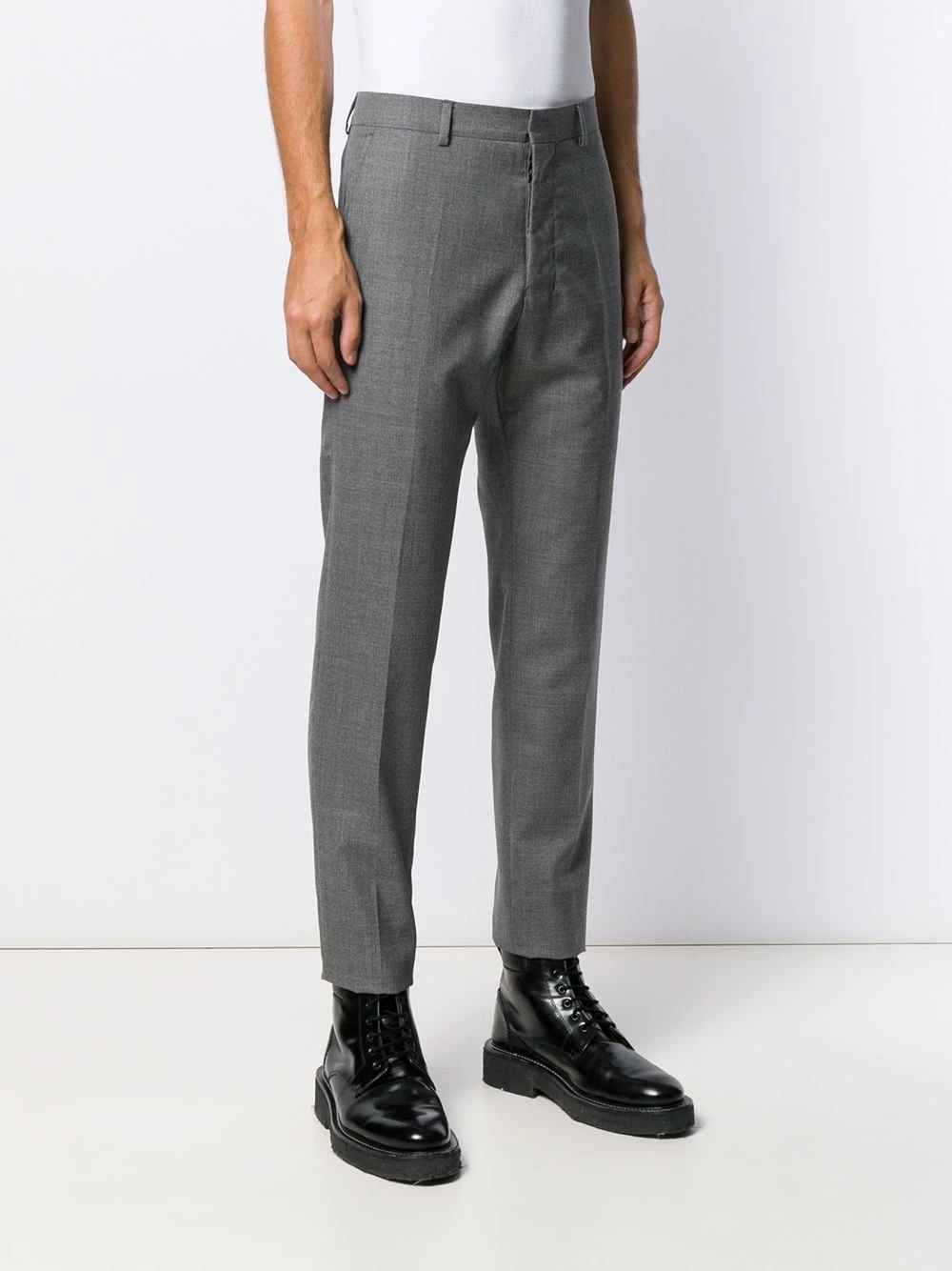 AMI Paris Cigarette tapered trousers Prix Usine pantalons cigarette homme 3 AMI Paris cigarette tapered trousers