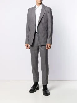 AMI Paris carrot fit tapered trousers