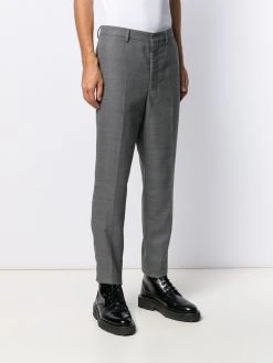 AMI Paris carrot fit tapered trousers